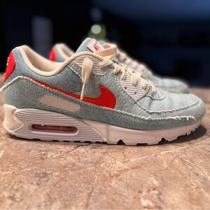 Nike Air Max 90 Light Denim Wash Men’s 11.5  DV2120-900